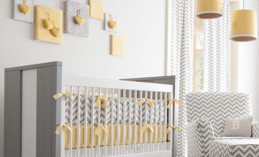 Chevron: inspiração para o quarto do bebê